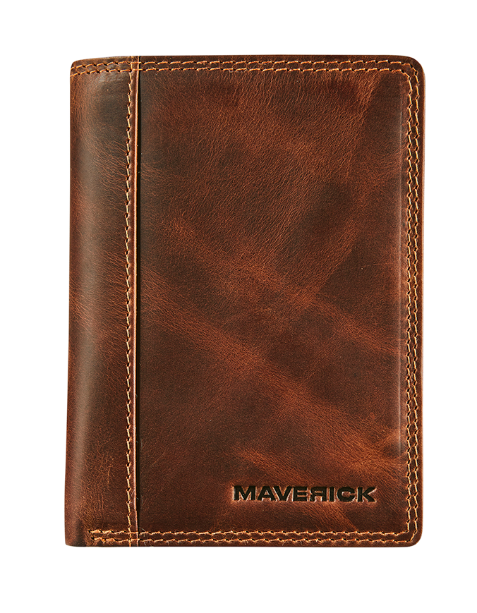 Leather compact wallet RFID