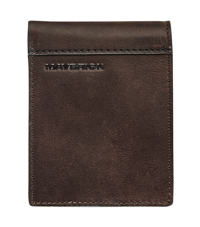 Leather compact billfold RFID
