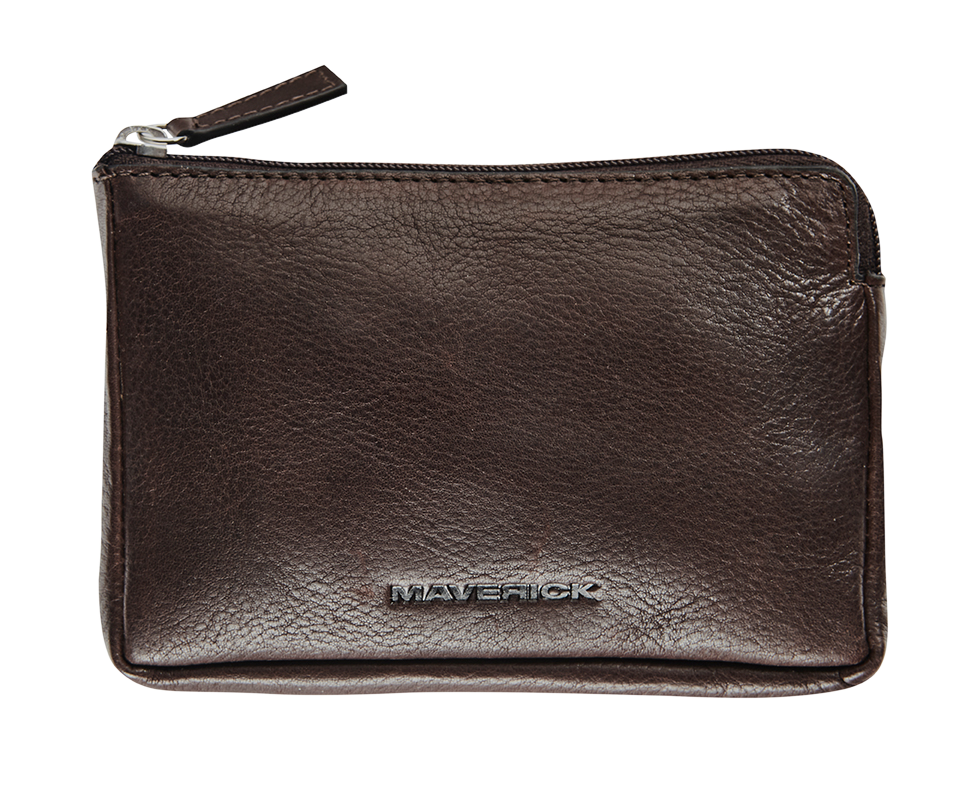 Leather pocket coin purse RFID