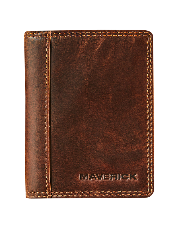 Leather creditcard holder RFID for 14 cards