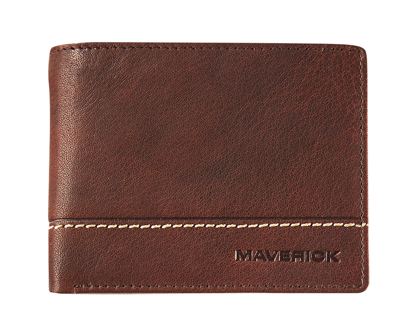 Productafbeelding Leather billfold RFID - brown