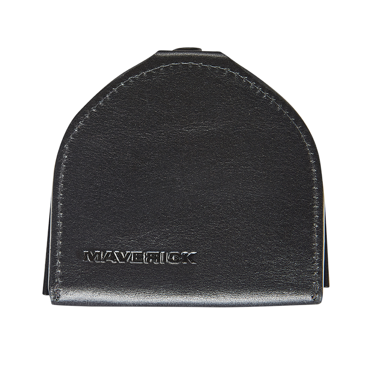 Leather wallet - horseshoe form