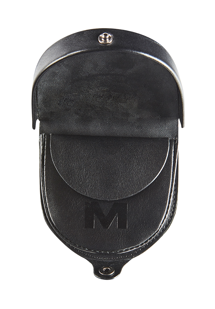 Afbeelding binnenkant van Leather wallet - horseshoe form