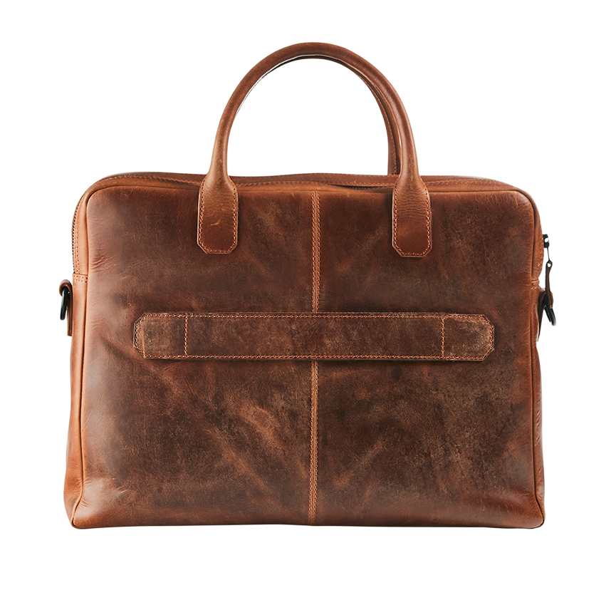 Productafbeelding Leather business bag with laptop pocket 15'6