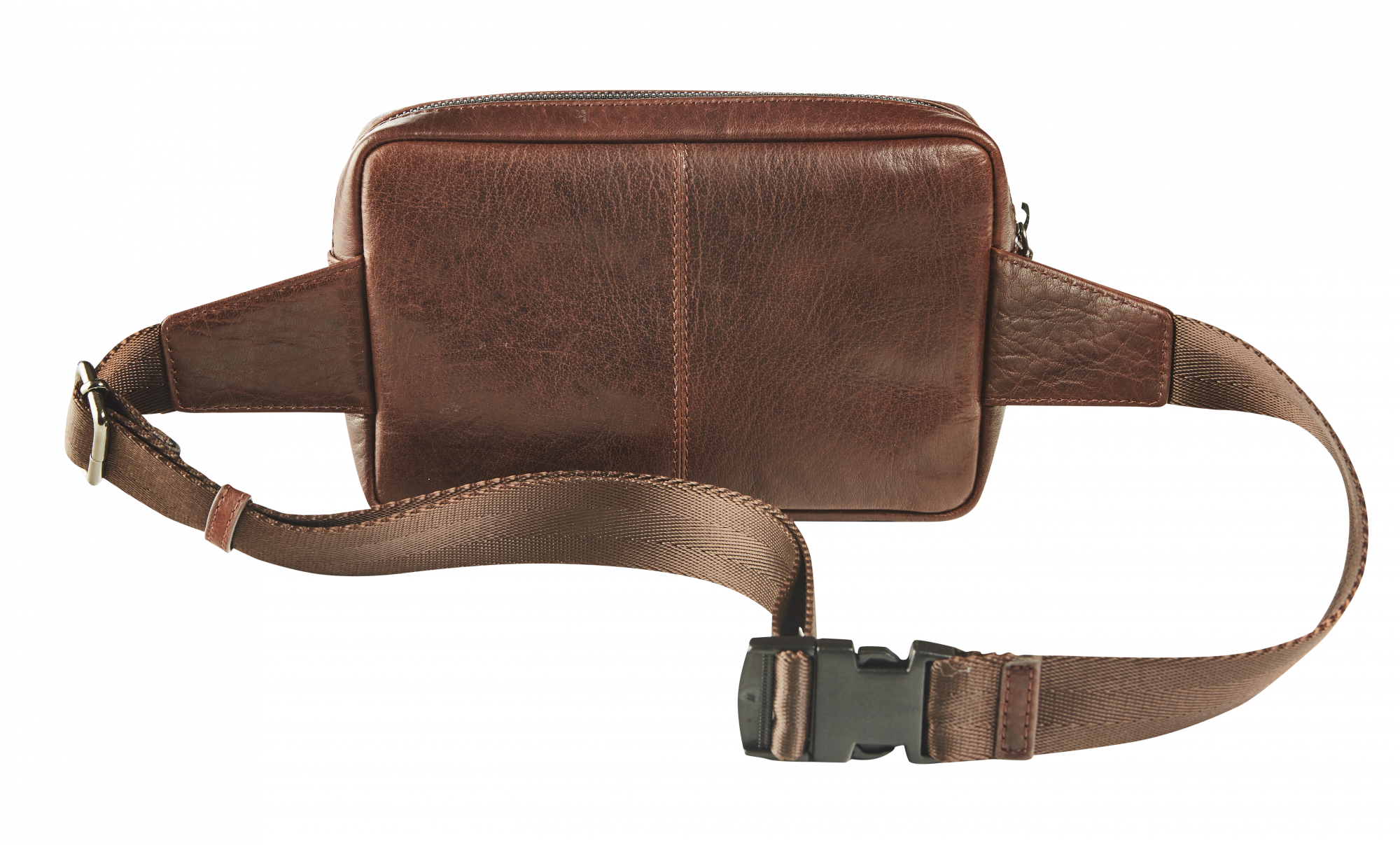 Productafbeelding Leather crossbody bag - brown